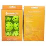 Bóng Pickleball Gamicy PG26L Indoor (Hộp 6 Quả)